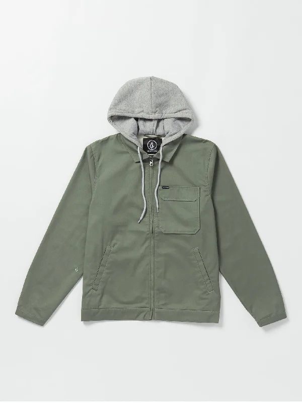 Hunting Jeans for Woods -Korman Hood Jacket - Agave