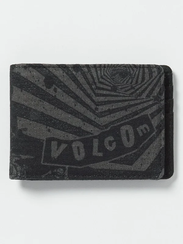 Shopping Jeans for Convenient -Post Bifold Wallet - Black