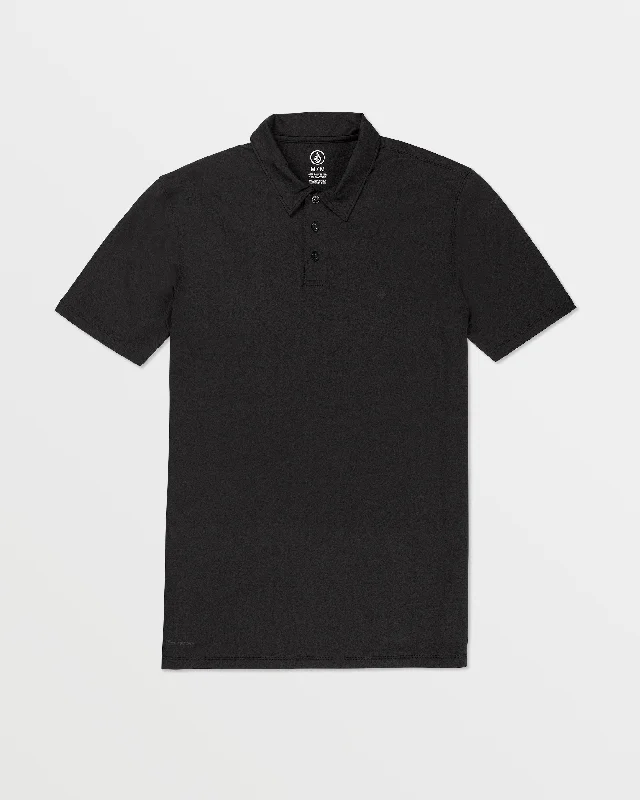 Shorts Jeans for Hot Days -Hazard Pro Polo Short Sleeve Shirt - Black