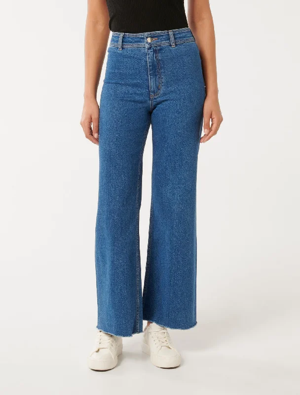 Yoga Jeans for Stretch -Lauren High Waisted Flare Jeans