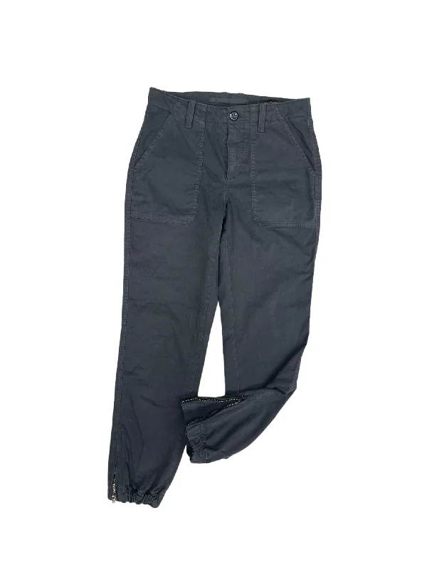 Stretchy skinny pants for figure-hugging appeal -Pants Joggers By Banana Republic In Grey, Size: 0