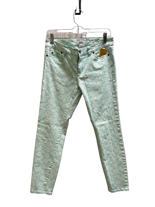 Stylish leather pants for edgy night looks -Pants Other By Vineyard Vines In Teal, Size: 6