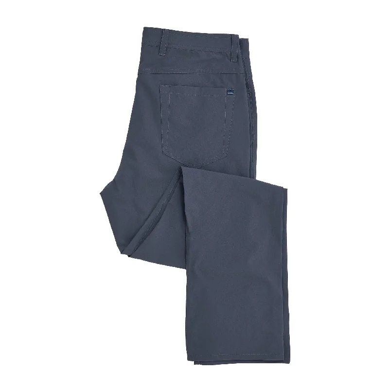 Cozy fleece pants for cold winter nights -Harris Performance Five Pocket Pants - Ombre Blue