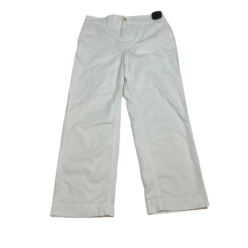 Quick-dry travel pants for adventurous globetrotters -Pants Other By Everlane In White, Size: 4