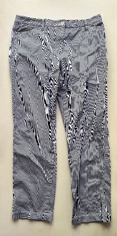 Slim-fit chinos for modern business casual -Pants Work/dress By Talbots O In Striped, Size: 12