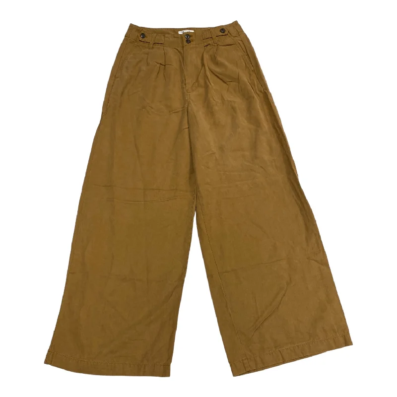 Tactical cargo pants for outdoor survival needs -Pants Wide Leg By Madewell In Brown, Size: 6