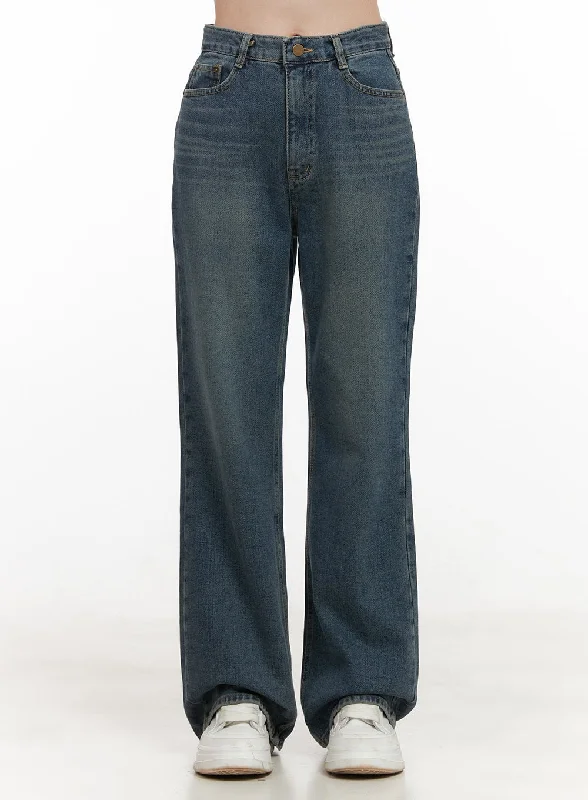 Graduation Jeans for Milestone -Cameron Washed Bootcut Jeans OD412