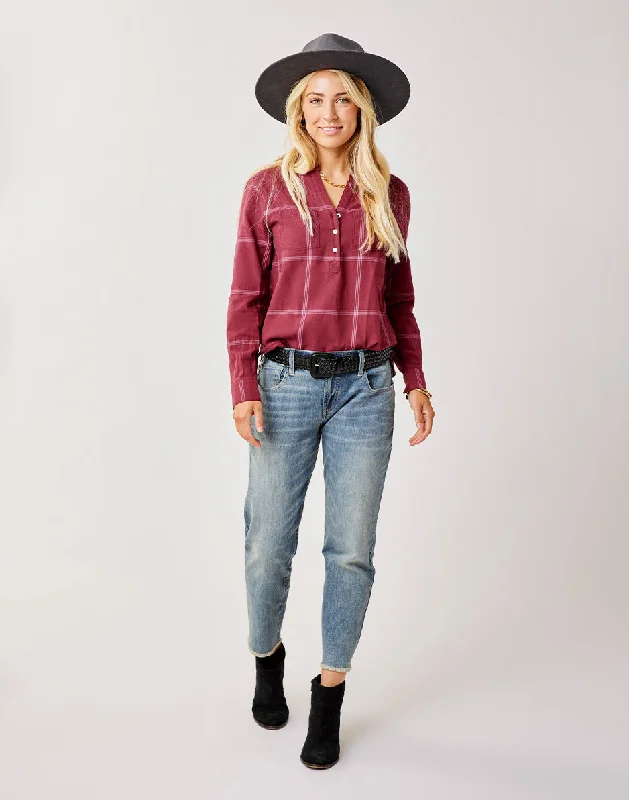 Five Pocket Jeans for Storage -Austin Crop Jean: Favorite Fade