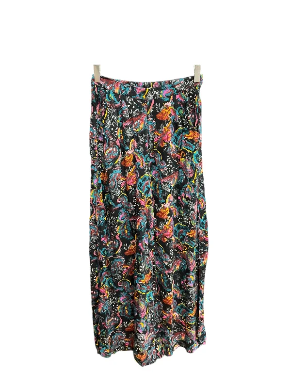 Pleated trousers pants for sophisticated gentleman charm -Pants Wide Leg By Free People In Multi-colored, Size: 2