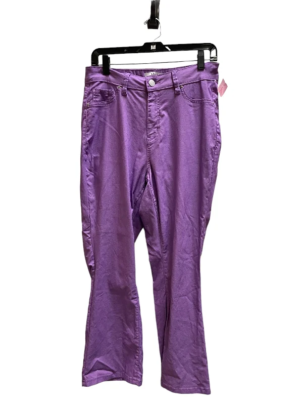 Stretchy leggings pants for casual active days -Pants Chinos & Khakis By Ymi In Purple, Size: 20