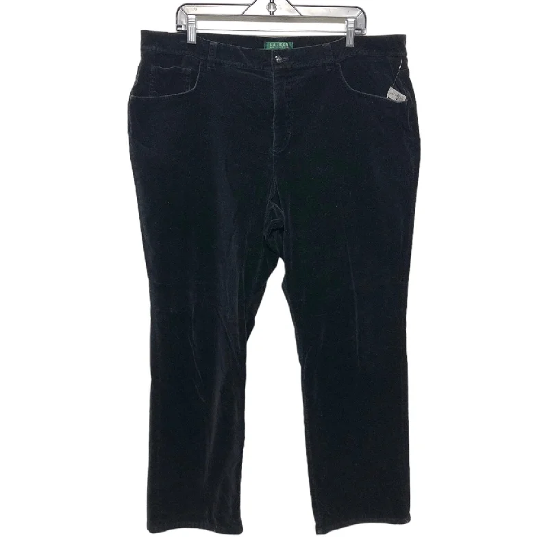 Durable twill pants for tough outdoor jobs -Pants Other By Lauren By Ralph Lauren In Black, Size: 18