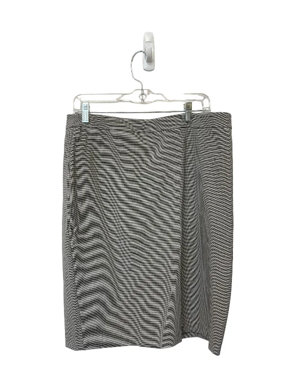 Soft cotton skirts for sensitive skin ease -Skirt Midi By White House Black Market In Grey, Size: 14