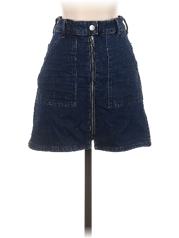 Denim Skirts for Concert Events -Denim Skirt