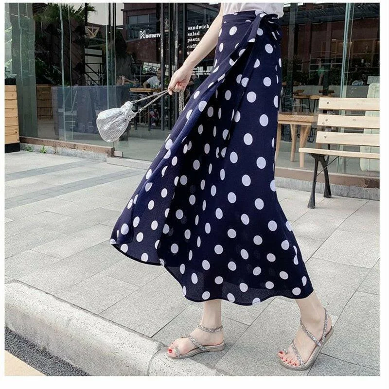 Blue Polka Dots Plus Spinning