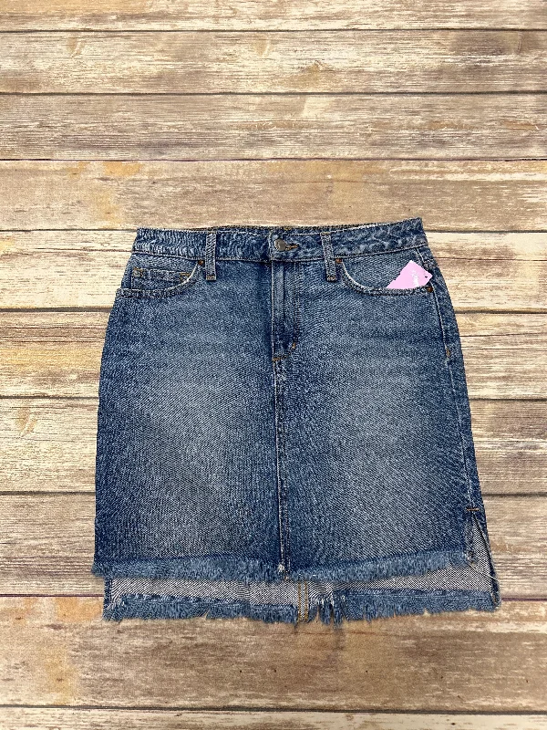 A-line Denim Skirts for Flattering -Blue Denim Skirt Mini & Short Joes Jeans, Size 2