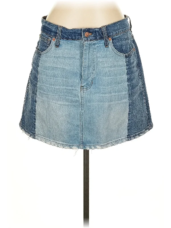 Denim Skirts for Wedding Guests -Denim Skirt