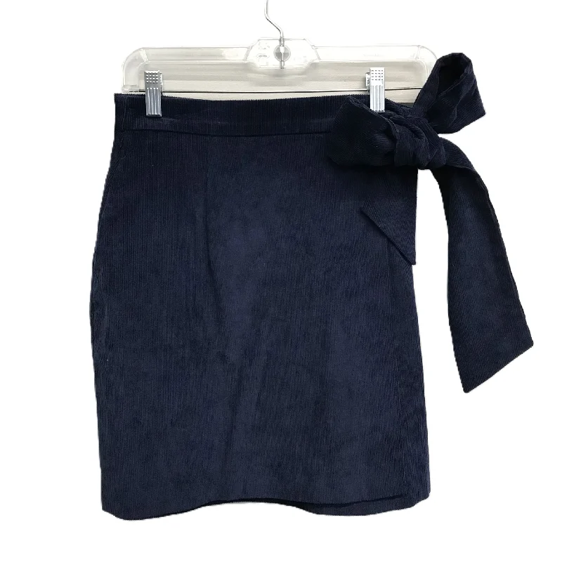 Trendy skirts with asymmetrical hem lines -Skirt Mini & Short By Lauren James In Navy, Size: 4