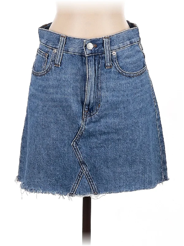 High Waist Denim Skirts for Women -Denim Skirt