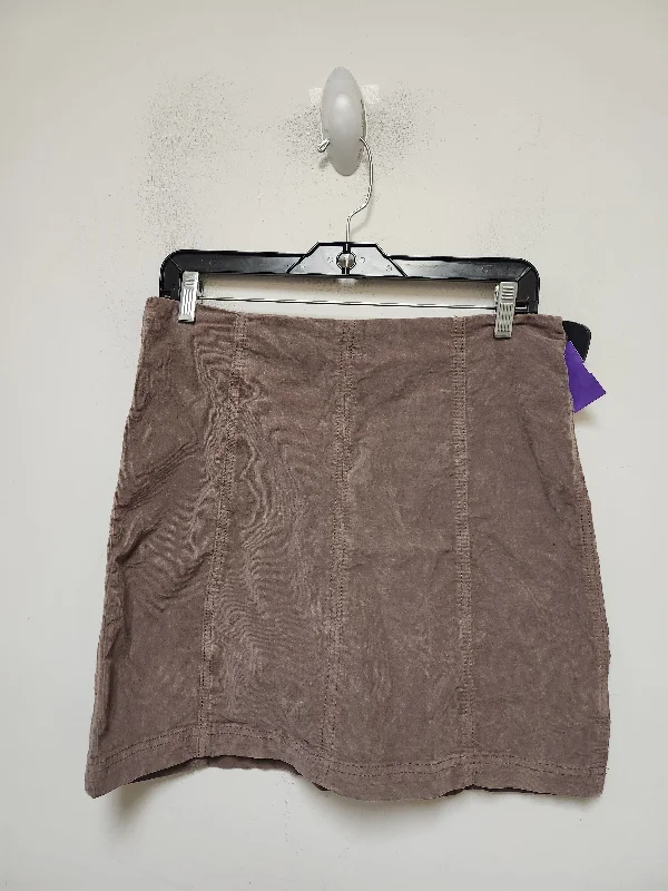 Cute skirts with playful polka dots -Skirt Mini & Short By Free People In Brown, Size: 12