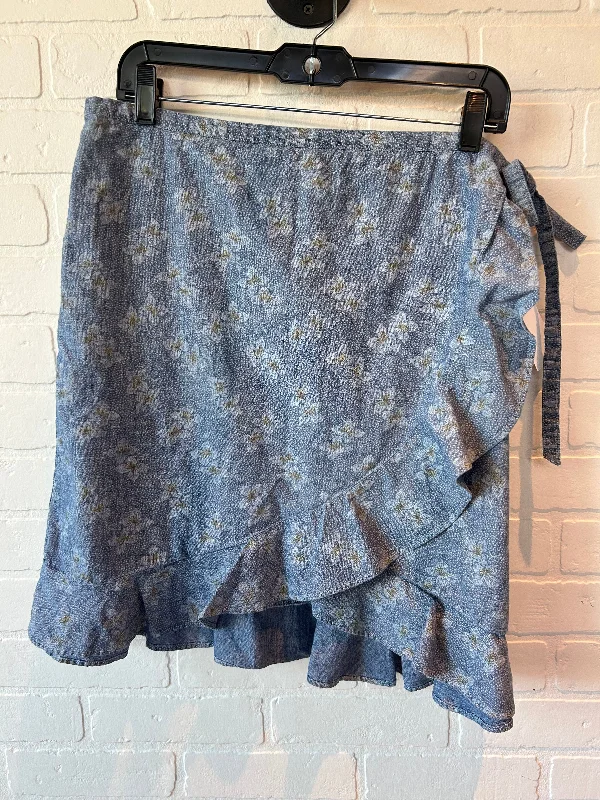 Mini Denim Skirts for Sexy -Blue Denim Skirt Mini & Short J. Crew, Size 16