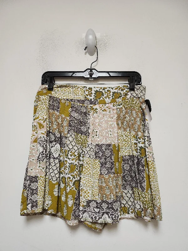 Patterned skirts with geometric print edge -Multi-colored Skirt Mini & Short Maeve, Size 6