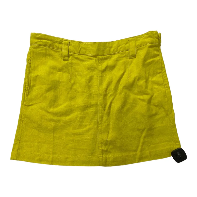 Durable skirts for active lifestyle needs -Green Skirt Mini & Short Free People, Size 6