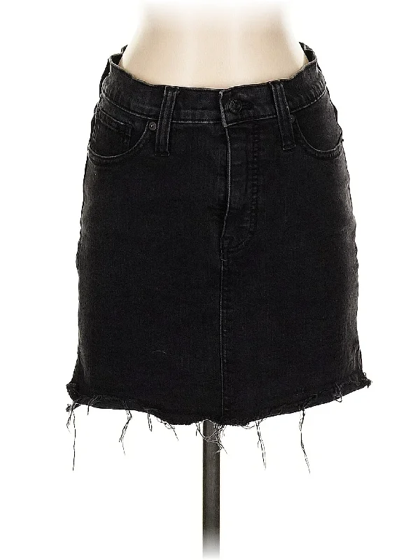 Denim Skirts for Friends Meetings -Denim Skirt