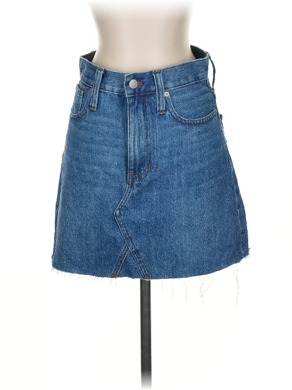 Denim Skirts for Fall Looks -Denim Skirt