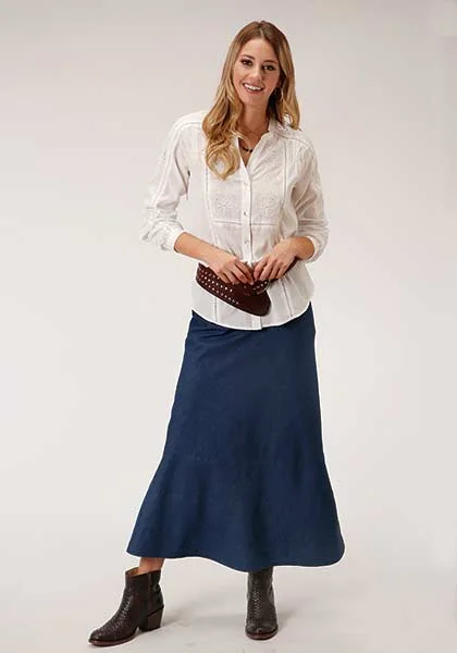 Petite Denim Skirts for Small -Women's Roper Denim Skirt #03-060-0594-7074