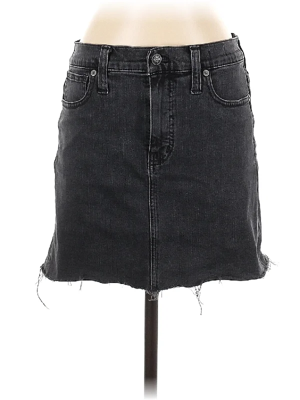 Black Denim Skirts for Versatile -Denim Skirt