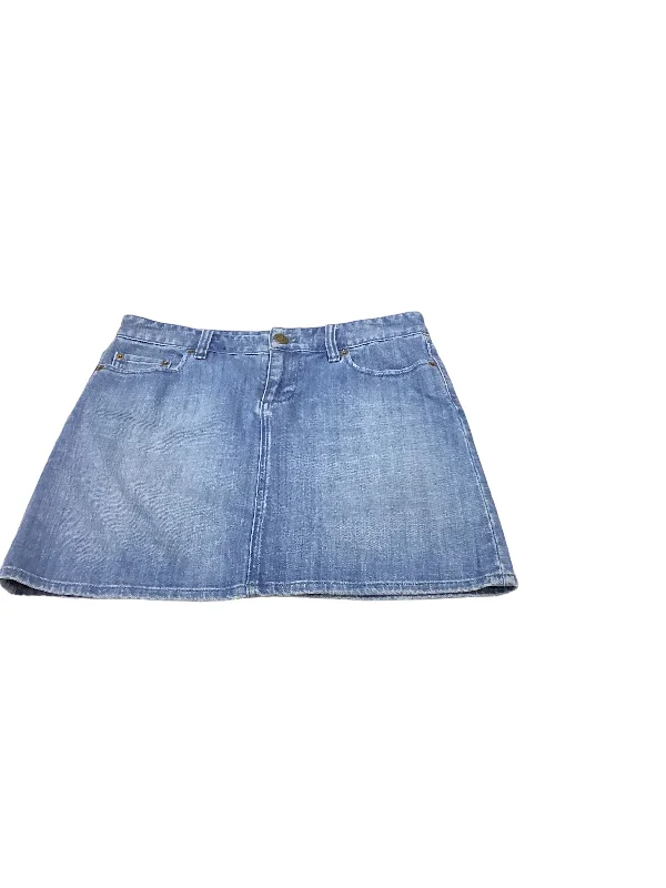 Purple Denim Skirts for Elegant -Blue Denim Skirt Mini & Short J. Crew, Size 2