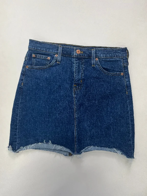 Straight Denim Skirts for Slim -Denim Skirt Mini & Short J Crew, Size 4