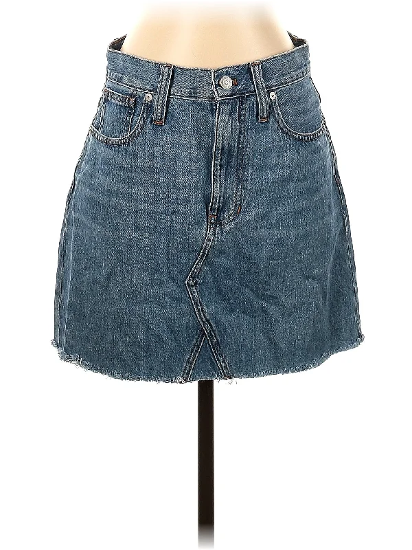 Soft Denim Skirts for Cozy -Denim Skirt