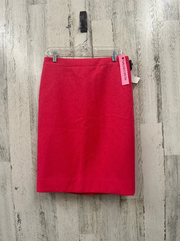 Vintage skirts with 70s-inspired designs -Pink Skirt Midi J. Crew, Size 8