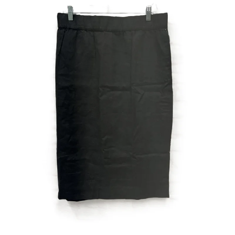 High-waisted denim skirts for cool lift -Skirt Mini & Short By J. Crew In Black, Size: 18