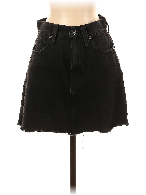 Bootcut Denim Skirts for Flare -Denim Skirt