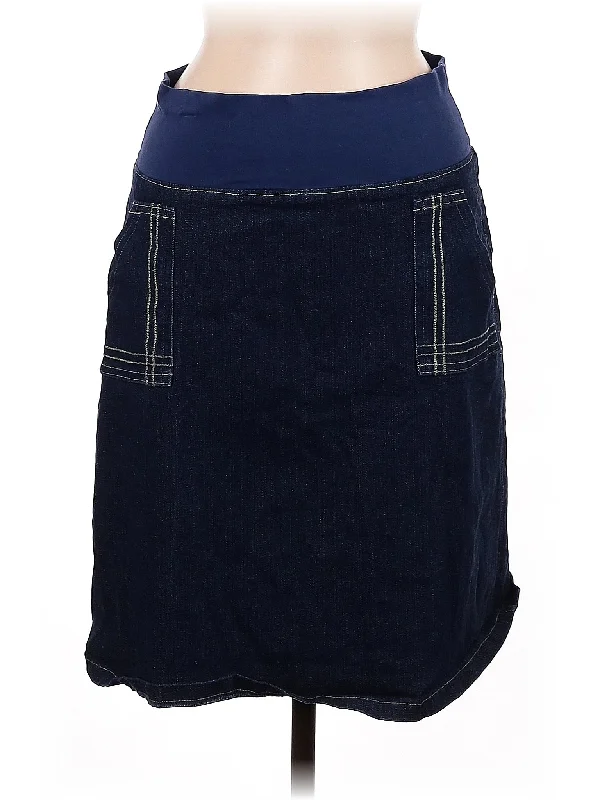 Tall Denim Skirts for Long Legs -Denim Skirt