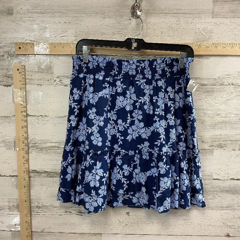 Soft cotton skirts for cozy comfort -Blue Skirt Mini & Short J. Crew, Size M