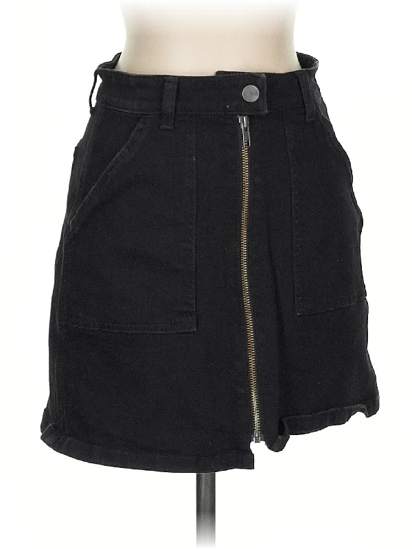 Denim Skirts without Pockets for Sleek -Denim Skirt