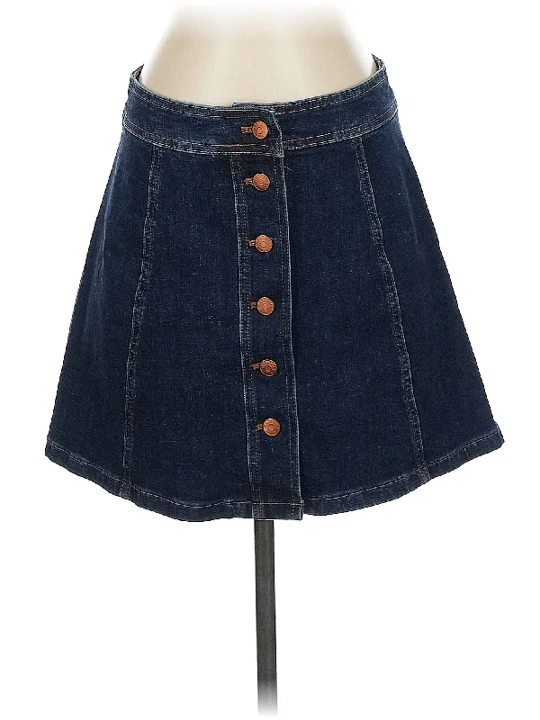 Dark Wash Denim Skirts for Sophisticated -Denim Skirt