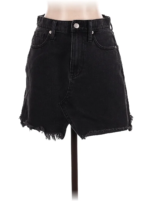 Straight Denim Skirts for Slim -Denim Skirt