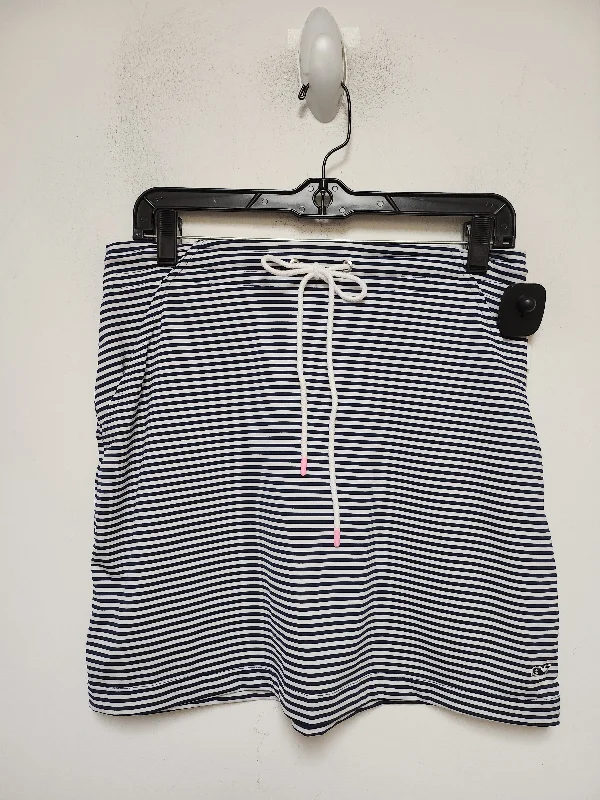 Lightweight skirts with airy fabric weave -Skirt Mini & Short By Vineyard Vines In Striped Pattern, Size: 2