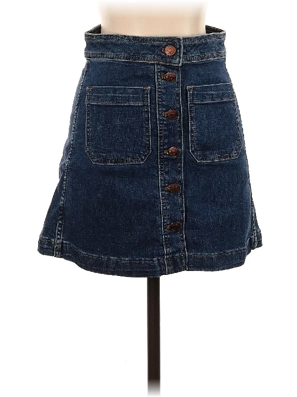 Stiff Denim Skirts for Structured -Denim Skirt