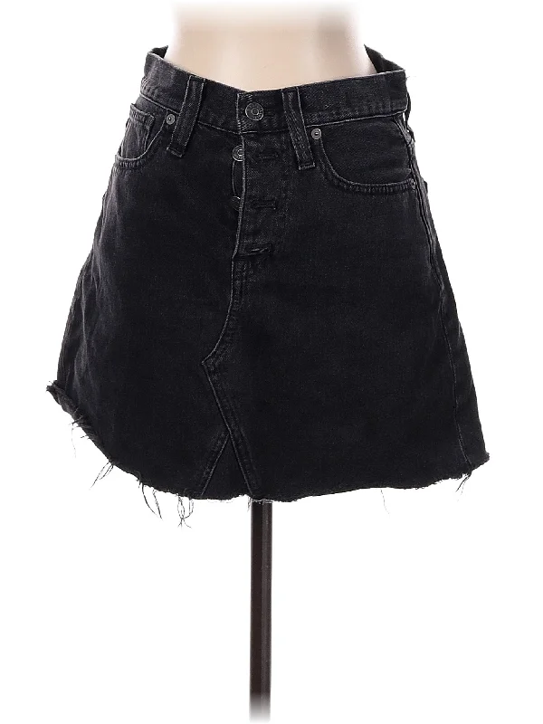 Petite Denim Skirts for Small -Denim Skirt