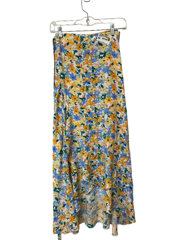 Patterned midi skirts for eye-catching style -Skirt Maxi By Clothes Mentor In Floral Print, Size: S