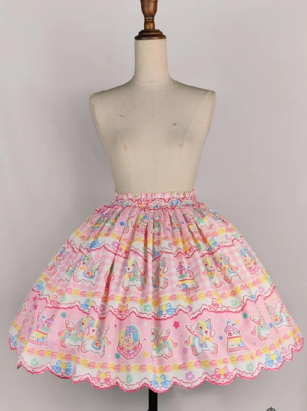 Bold floral skirts for vibrant spring fashion -Sugarland Alicorn Skirt