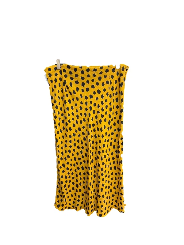 Luxury maxi skirts for dramatic flair -Skirt Midi By Madewell In Animal Print, Size: 14