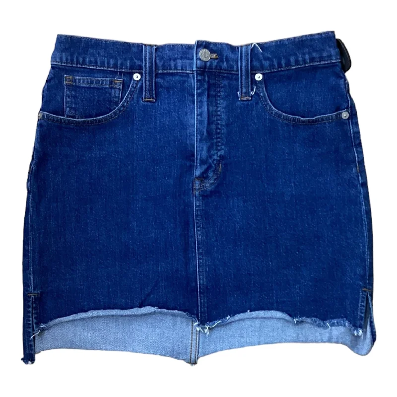 Mini Denim Skirts for Sexy -Blue Denim Skirt Designer Madewell, Size 4