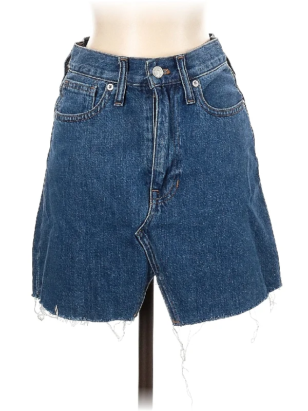 Denim Skirts for Date Nights -Denim Skirt