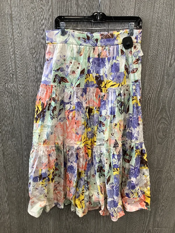 Affordable skirts with basic solid colors -Skirt Maxi By Inc In Multi-colored, Size: 8